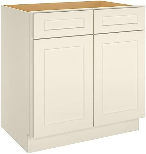 Amazon.com - LOVMOR Kitchen Sink Base Cabinet, Unassembled Cabinet ...