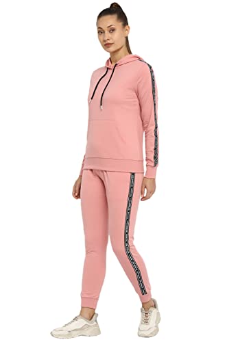 Alan Jones Clothing Cotton Blend Track Suit For Womens