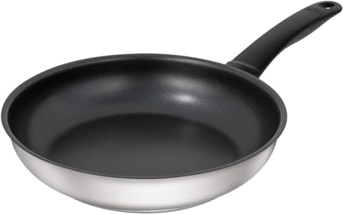 Kuhn Rikon Stainless Steel Frying Pan, 28 cm