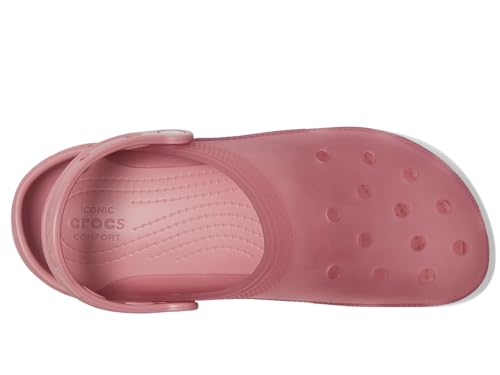 Crocs Unisex-Adult Classic Frosted Clog Rosette Men's 6 Women's 8 Medium2
