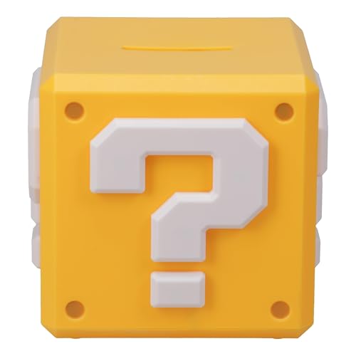 Paladone Products Super Mario Question Block Tirelire Multicolore Taille unique