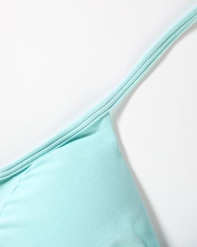 Image of AUROLA Influence Strappy Bra Sports Bras for Women, Backless Padded Impact Strappy Bra Workout Gym Yoga with Removable Cups