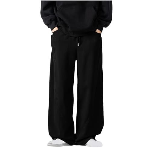 Men Baggy Pants Elastic Waist Casual Summer Beach Sweatpants for Men Jogger Yoga Trousers Breathable Comfortable