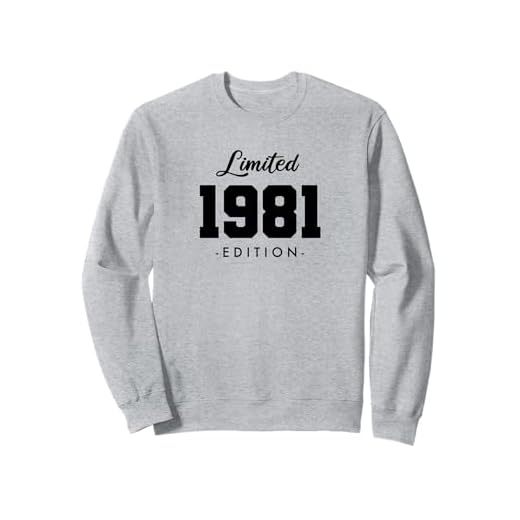 Retro 42 Años Nacido en 1981 Edición Limitada 42 Cumpleaños Sudadera