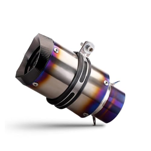 Silencieux d'admission 60mm racing finitions durables pour embout échappement moto