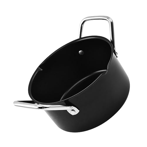 Toddmomy Camping Cookware Non Stick Pan Stew Pot Soup Pot Stew Pot for Home Cooking