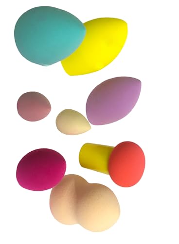 Image of Sedell Paris Multicolor Sponge with Transparents Bottle (Pack of 8)