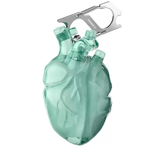 Product Image of the 3D Heart-Shaped AirPods Pro Case Cover, Liquid Silicone Protective Case for AirPods Pro/Pro 2, Shockproof, Wireless Charging Compatible, Multiple Colors (Green, Airpods 3)