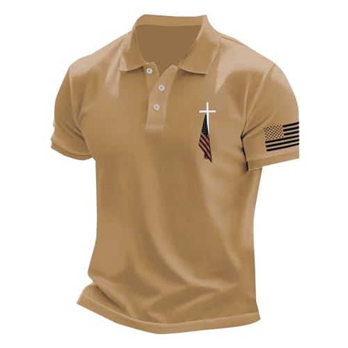 Marine Corps Polo Shirts for Men Tiger Woods Collar Shirts for Men Mens Polo Shirt
