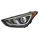 Rareelectrical New Right Headlight Is Compatible With Hyundai Santa Fe Sport 2.0T 2.0L 2017 2018 By
