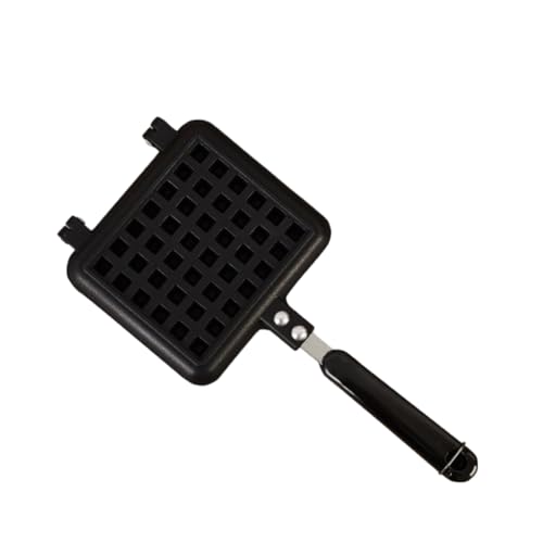PEPLAYTAL molde para gofres fabricante de gofres gofreras tarteras para tartas pastelero molde antiadherente para gofres Molde de torta Black