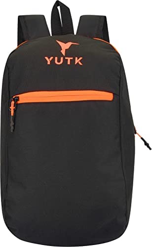 YUTK Mini Outdoor/Casual/Small Daypack For Adults And Kids, 15 liter,Black