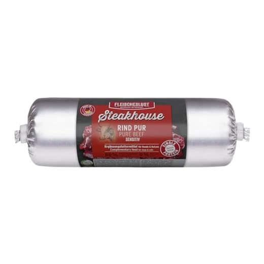 Hochwertiges Rindfleisch Nassfutter für Haustiere