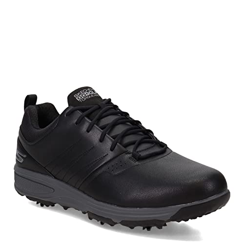 Skechers Zapato De Golf Impermeable Go Torque Pro Para Hombre Black Grey, 42 Skechers Zapato De Golf Impermeable Go Torque Pro Para Hombre Black Grey, 42