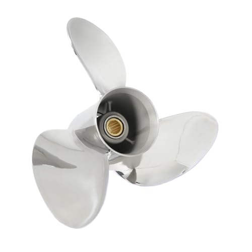 Image of 16x21 1 /2 Outboard Screw Boat Propeller for 225HP 250HP 15tooth Stainless Steel Propeller 3 Blade 58200-93L30-000