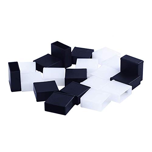 USB Cover Cap, 20 Pcs Black Clear Plastic USB A Male Anti-Dust Plug Cover