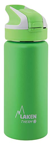 Laken Unisexe - Adulte Thermo avec fermeture Summit 0,5 L Bouteille isotherme Vert 0.5 L