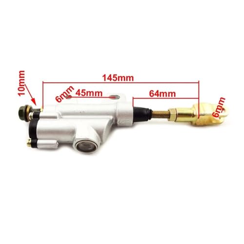 Cilindro maestro de freno trasero para moto de cross 50cc a 250cc quad y ATV 3