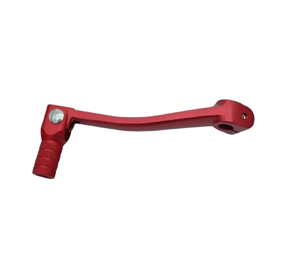 Vyb6sh Red Gear Shifter Folding Motorcycle Aluminum Gear Shift Lever Shifter Pedal For Pit Dirt Bike Universal Accessories
