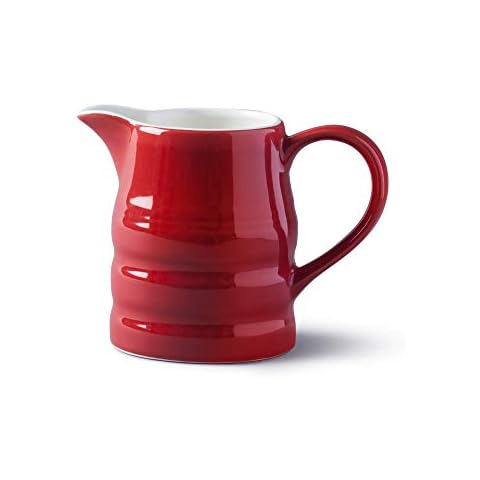 WM Bartleet & Sons 1750 T309 Churn, jarra de cerámica de porcelana blanca Cover