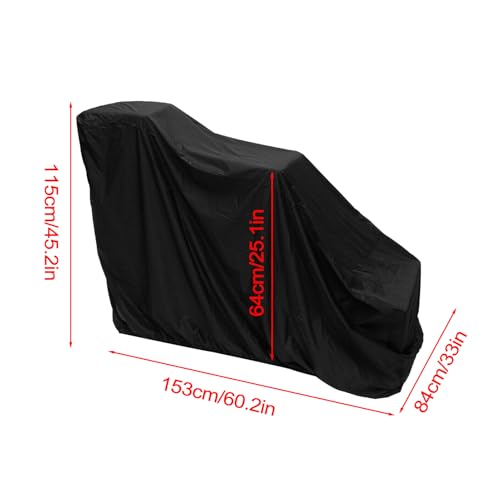 Housse 210D imperméable renforcée pour souffleuse à neige bâche anti-intempéries - 6