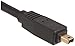 Tripp Lite FireWire 800 IEEE 1394b Hi-speed Cable (9pin/4pin) 6-ft.(F019-006) black