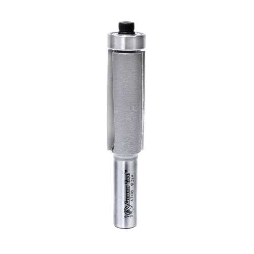 Amana Tool 47138 Carbide Tipped DownShear SuperTrim Flush 3/4 D x 2 Inch CH x 1/2 SHK w/Lower Ball Bearing Router Bit
