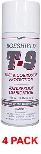 BOESHIELD T-9 Rust & Corrosion Protection/Inhibitor and Waterproof Lubrication, 12 oz. (4 pack True)