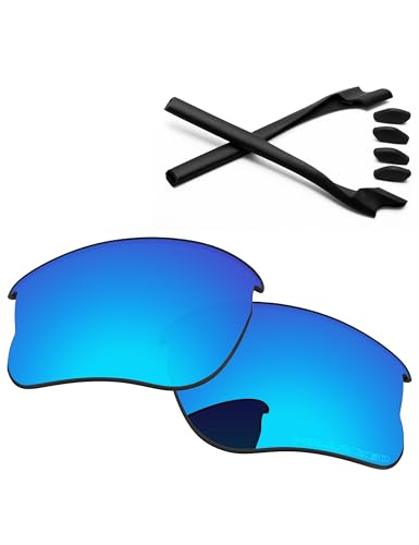 Image of Replacement Lenses & Rubber Kits for Oakley Half Jacket 2.0 XL OO9154 62mm - Precise Fit, UV Block, Impact Resistant