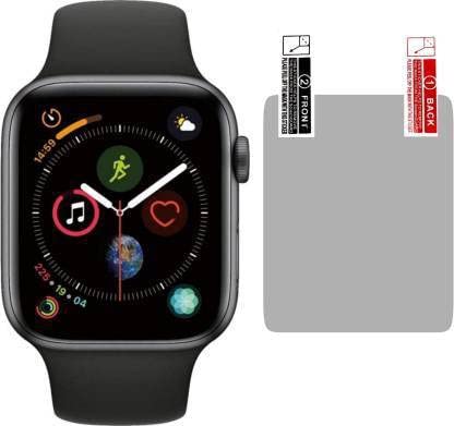 S E - TPU scratch resistant Tempered Glass/Screen Guard/Protection designed for POI Apple watch series 4 44 MM