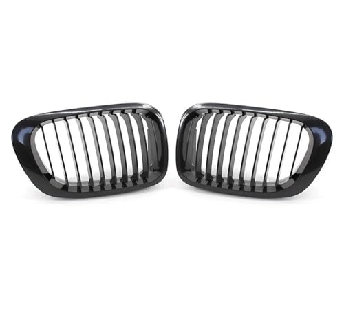 Calandre avant pour BMW E46 et M3 Coupé Cabriolet de 1999 à 2006 noire 1 ligne