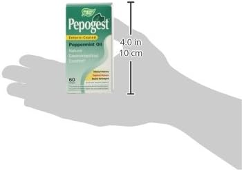 Miniatura 9 de Aceite de hierbabuena Nature's Way Pepogest con cubierta entérica, 60 cápsulas