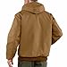 CarharttMenLoose Fit Firm Duck Insulated Flannel-Lined Active JacketBrownX-Large
