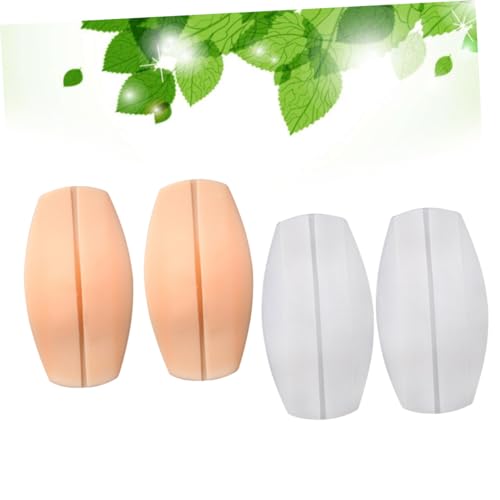 HONMEET 2 Pares Ombreiras Femininas Potenciador De Ombro Top Ombreira Suporte De Silicone Alças De O