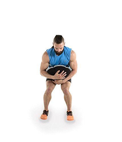 Hyperwear Steelbell Workout Ball Bag Of Steel Shot In Patented No-Leak Neoprene Disc Shape Medicine Balls Slam Balls Kettlebells Strength Training Equipment Made In Usa (20 Lbs) #TOP4