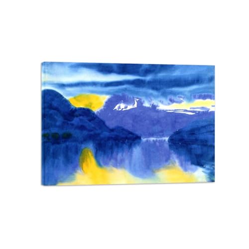 Reproduction peinture Emil Nolde impression sur toile enveloppée de qualité musée