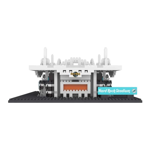 Image of FOCO NFL Unisex-Adult NFL Team Construction Blocks 3D Mini BRXLZ Stadium