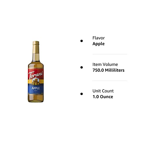 Torani Apple Syrup, 750 Ml #TOP3