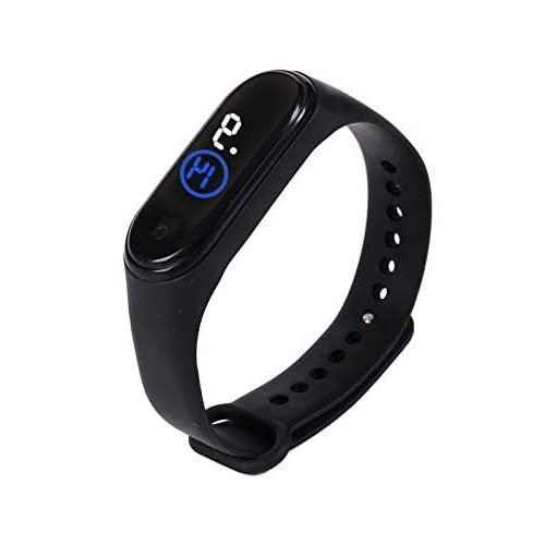 Titox Latest Collection Touch Button Watch for Boys and Girls Digital Watch - Black (B09MRTC2R8) Amazon Price History, Amazon Price Tracker