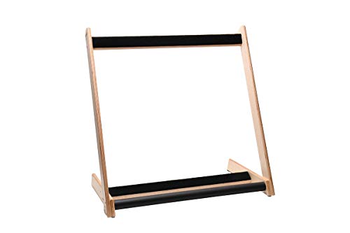 Ruach GR-2 Support en bouleau pour cinq guitares ou étuis personnalisable - Les Beatles, Paul McCartney, John Lennon, RIngo Starr, George Harrison Ruach GR-2 Support en bouleau pour cinq guitares ou étuis personnalisable – Image 3