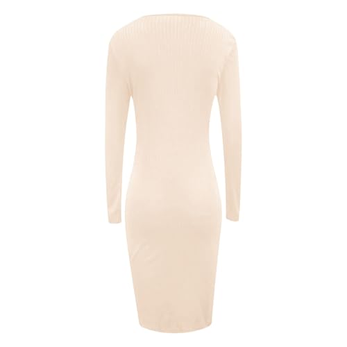 Robe fluide 2026 finitions soignées en maille douce premium - 5