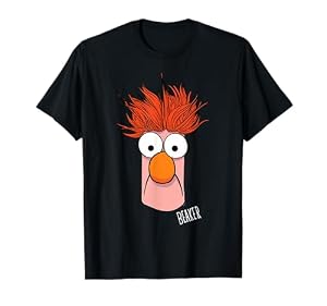 Disney The Muppets Beaker Muppet Labs Big Face T-Shirt