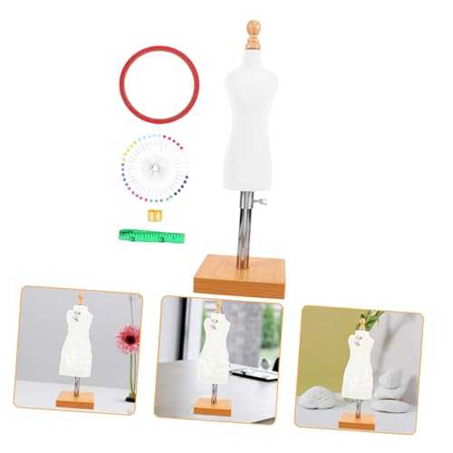 Tofficu Maniquí De Diseño De Moda Maniquí De Cuerpo Femenino para Enseñanza Soporte Decorativo para Ropa para Clases De Costura y Modelaje De Vestidos De Muñeca