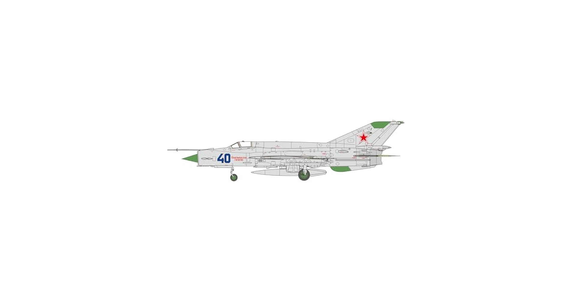 Amazon | プラッツ(PLATZ) 1/48 MiG-21 bis フィッシュベッド L