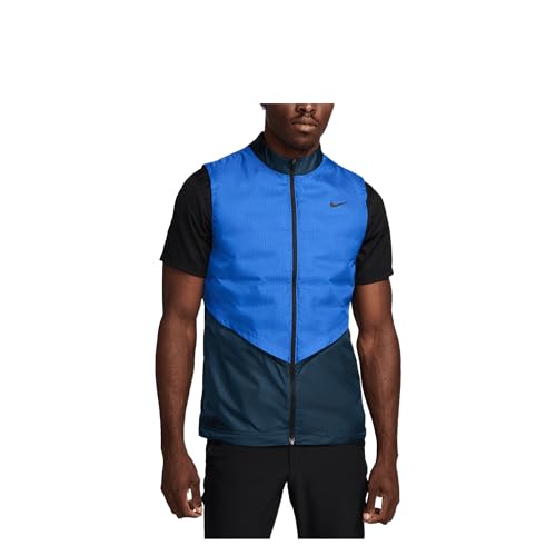 Nike Men's Therma-FIT ADV Repel Golf Vest (Armory Navy/Hyper