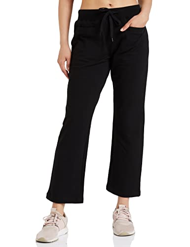 Image of Amazon Brand - Symbol Women's Straight Fit All-Season Jogger Track Pant (Mid Rise | Ankle Length) (Available in Plus Sizes)