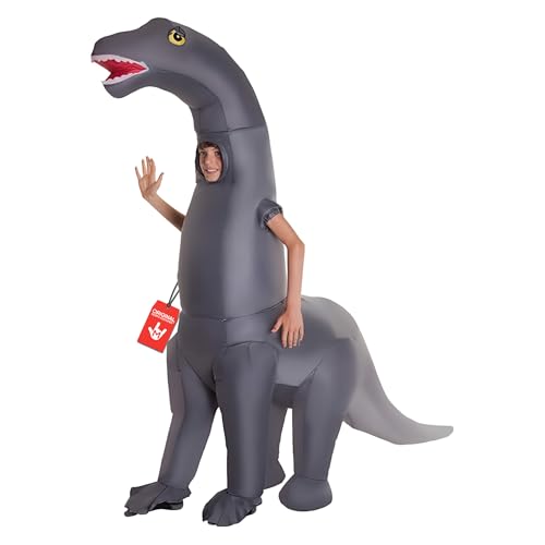 Morph Gonflable Costume, Unisexes, MCKGIDI, Diplodocus Dinosaure Enfants, Taille Unique