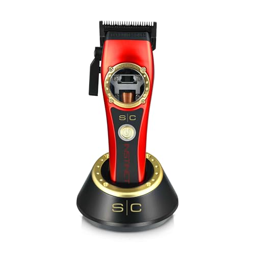 Image of Stylecraft Instinct Professional IN2 Vector Motor Cordless Hair Clipper | Intuitive Torque Control, 3 Modular Lids, Up to 11,500 RPM, Bulk Removal, Superior Blending