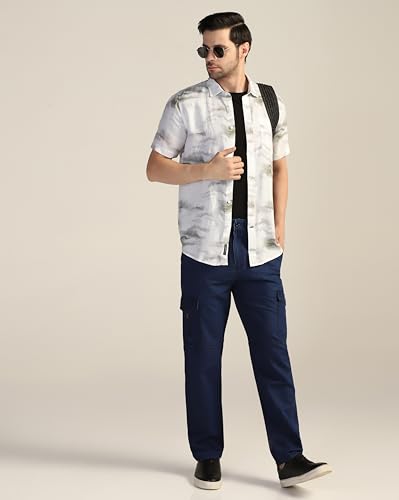 Image of TOPLOT Men's Regular Fit Causal Trouser || Pant for Man || Jeans for Man (Cargo-Jeans-5259)