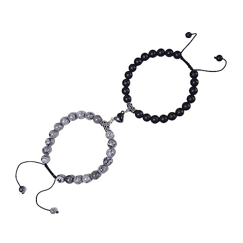 Bracelet en Pierre Naturelle Schmuck pour Homme et Femme 16,7cm